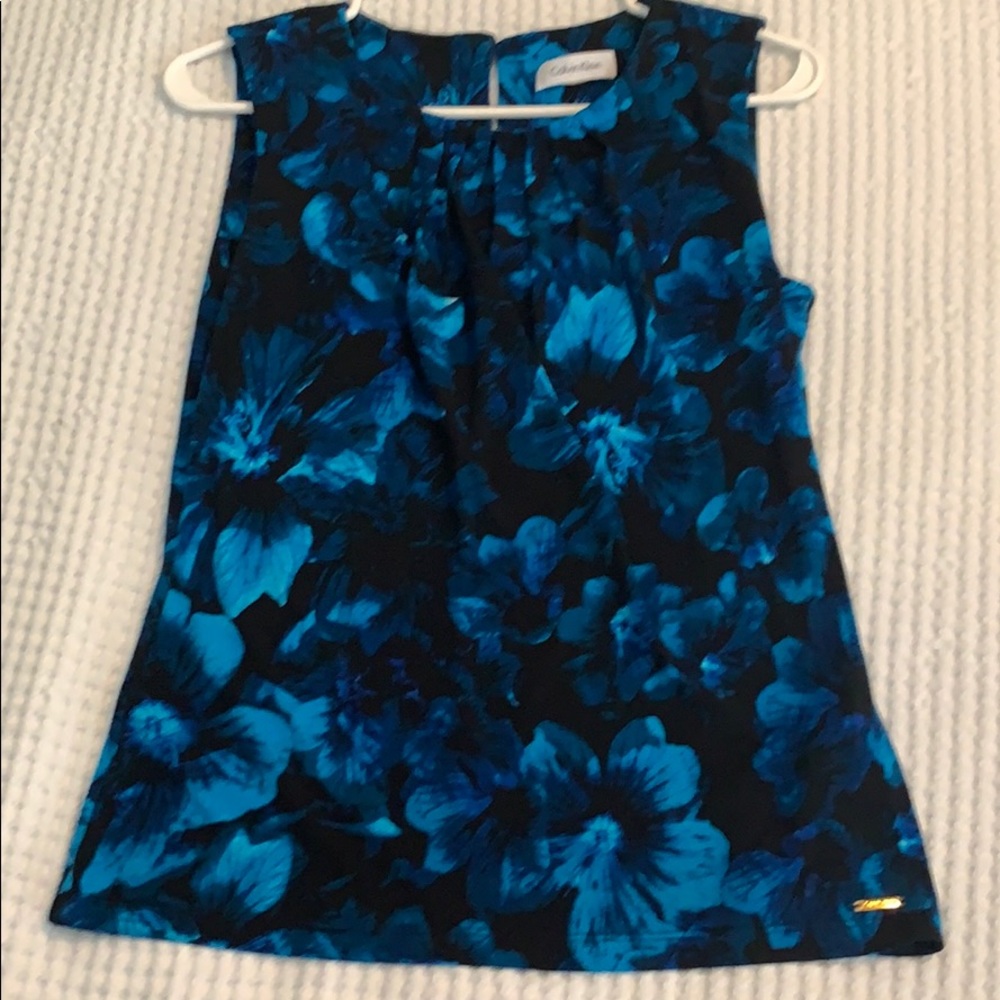 Calvin Klein sleeveless top Size P